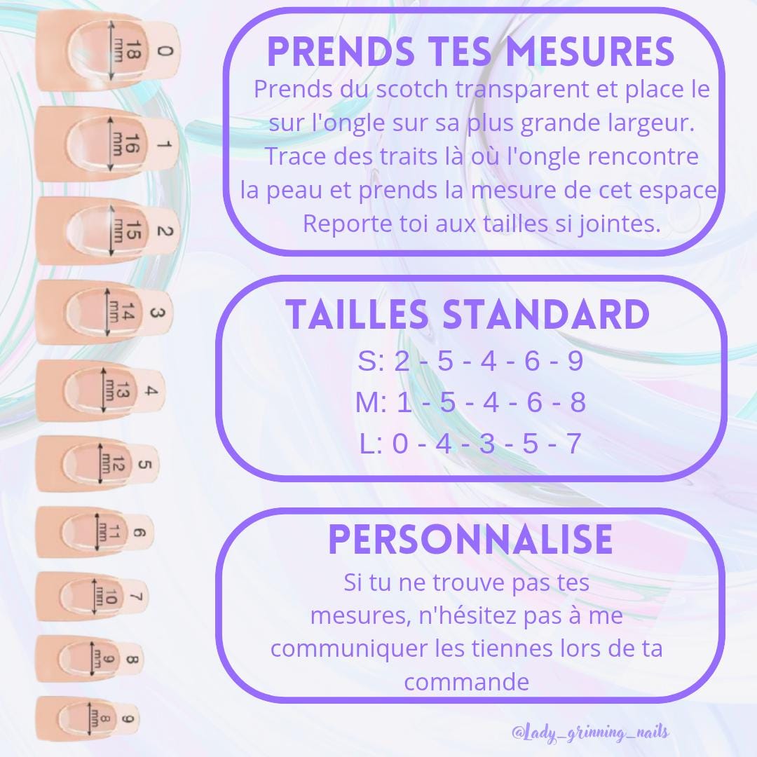 Press on nails Faux ongles cosmic cow spring gold printemps chrome vache or